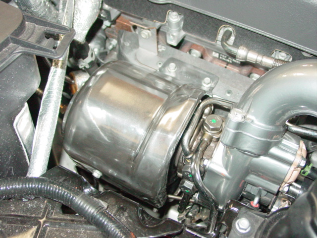 WERKSracing Polished 2.0T turbo heat shield