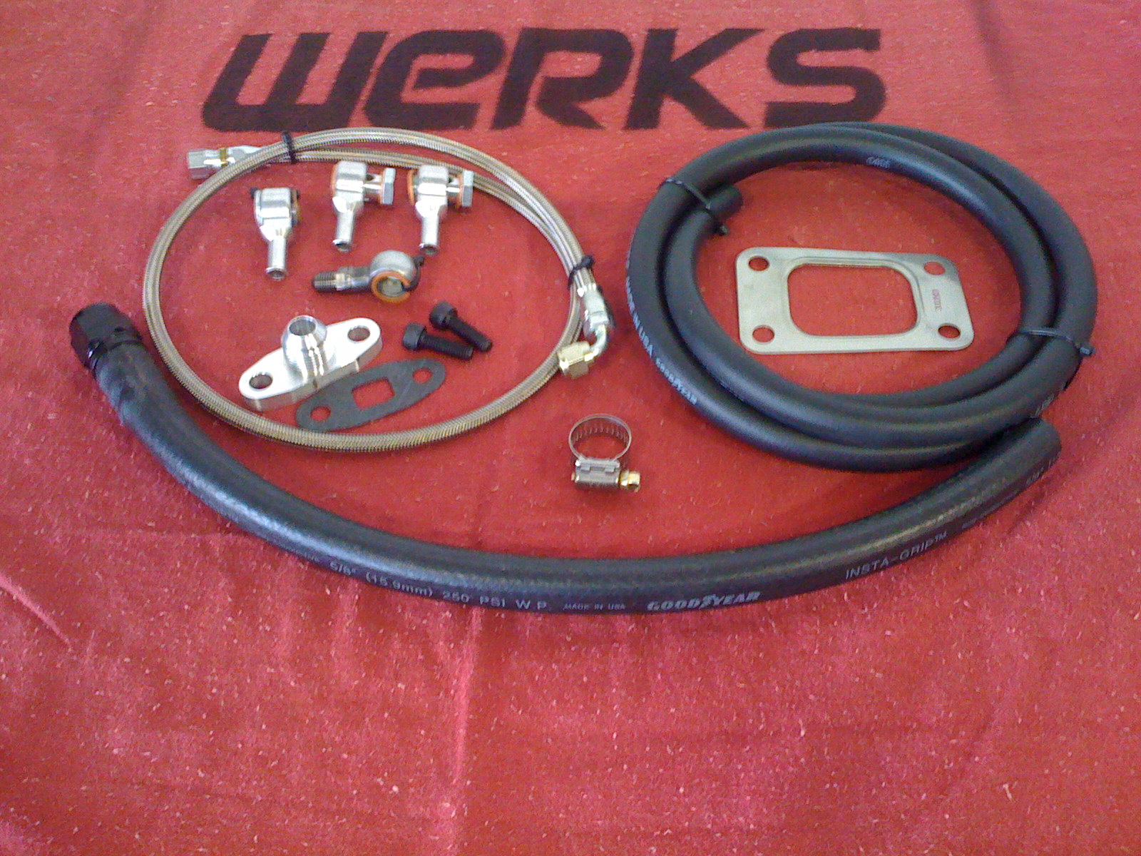 WERKS 2.0T turbo Installation Kit