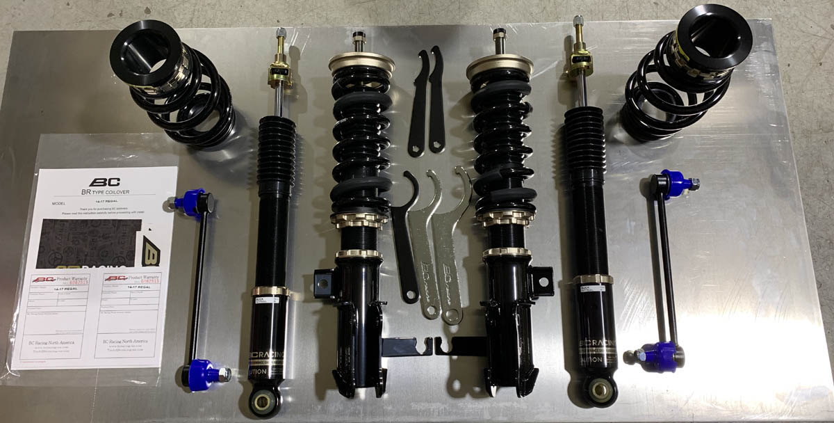 Regal BC Racing BR Series Coilovers