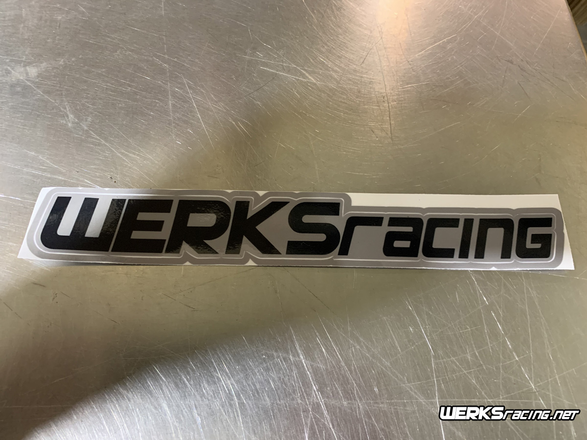 Performance Autowerks "WERKS" Logo Sticker