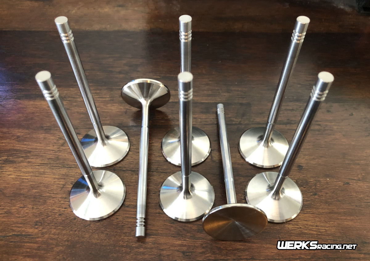 Ferrea +1mm Oversized Ecotec Intake valves - set of 8