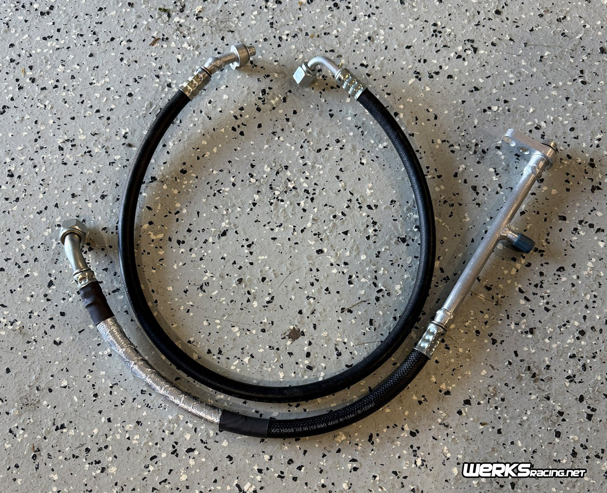WERKSracing Kappa V8 A/C Lines