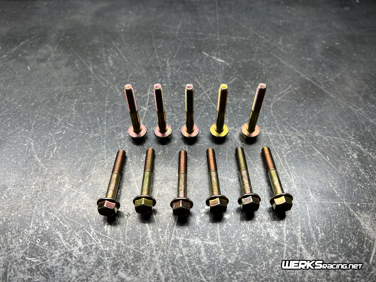 WERKSracing LNF LDK LHU Valve cover bolt kit